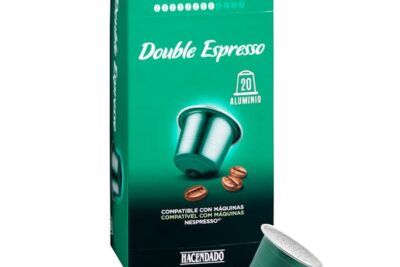 Café en cápsula doble espresso Hacendado