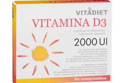 Comprimidos Vitamina D3 2000 ui Vitadiet