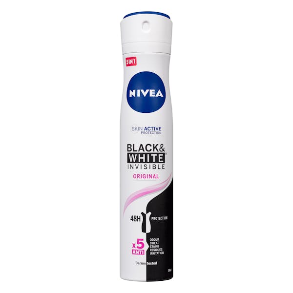 Desodorante invisible Black & White Nivea