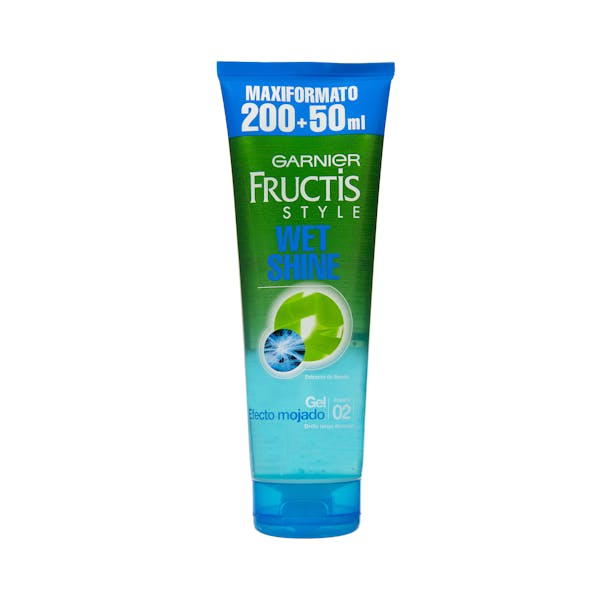 Gel fijador cabello Wet Shine Fructis fuerte 02