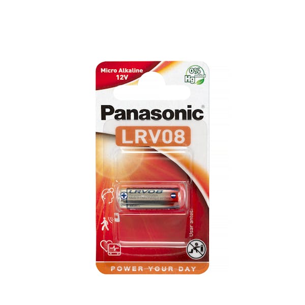 Pila micro alcalina LRV08 Panasonic