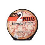 Pizzas tomate y queso Hacendado ultracongeladas