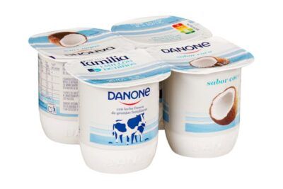 Yogur sabor coco Danone