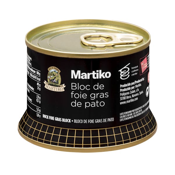 Bloc foie gras de pato Martiko