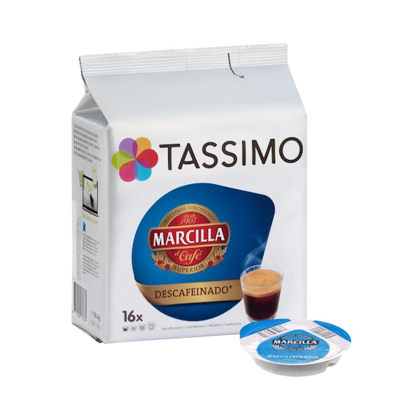 Café en cápsula descafeinado Tassimo