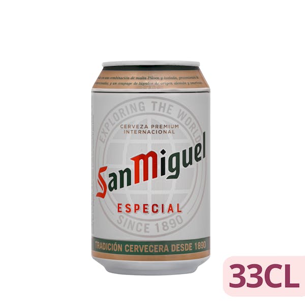 Cerveza especial San Miguel