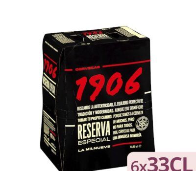 Cerveza extra 1906 reserva especial