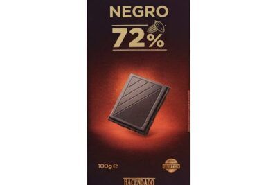Chocolate negro 72% de cacao Hacendado