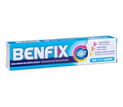 Crema adhesiva para prótesis dentales Benfix sin sabor