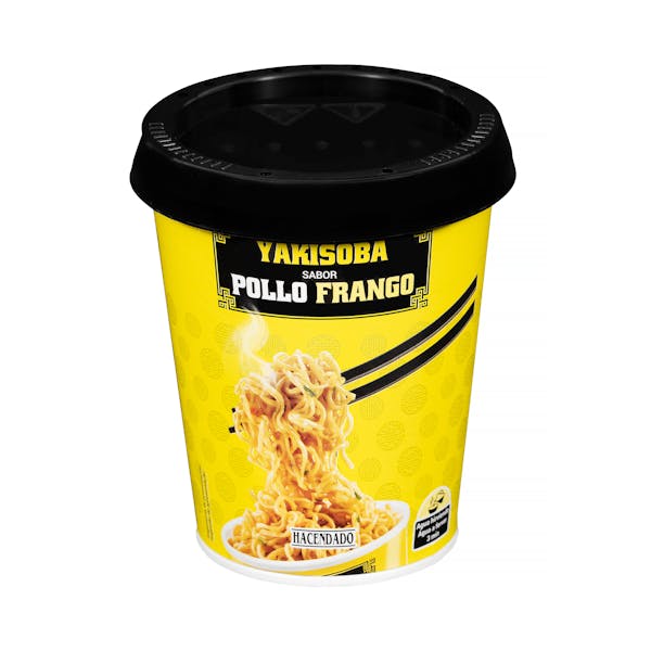 Fideos orientales Yakisoba sabor pollo Hacendado