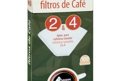 Filtros de café para cafeteras tamaño 2 y 4 Bosque Verde
