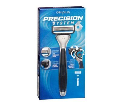 Maquinilla de afeitar recargable Precision System 6 Deliplus 6 hojas