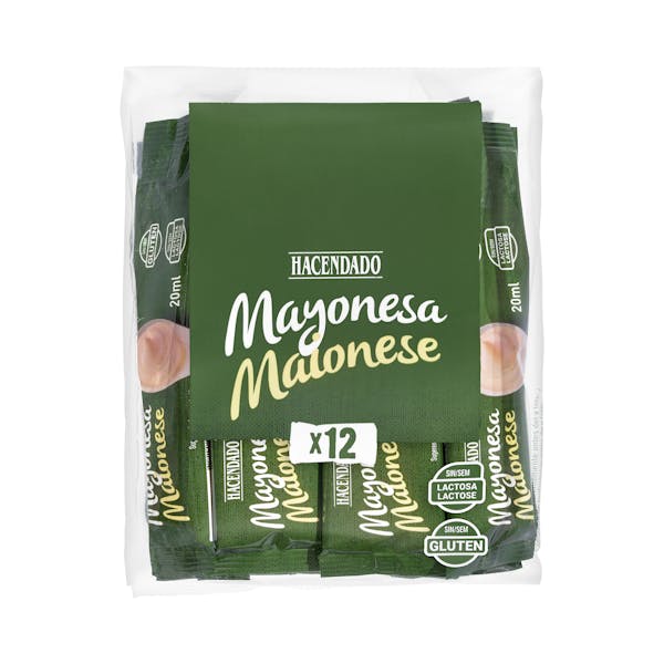 Mayonesa en sobres individuales