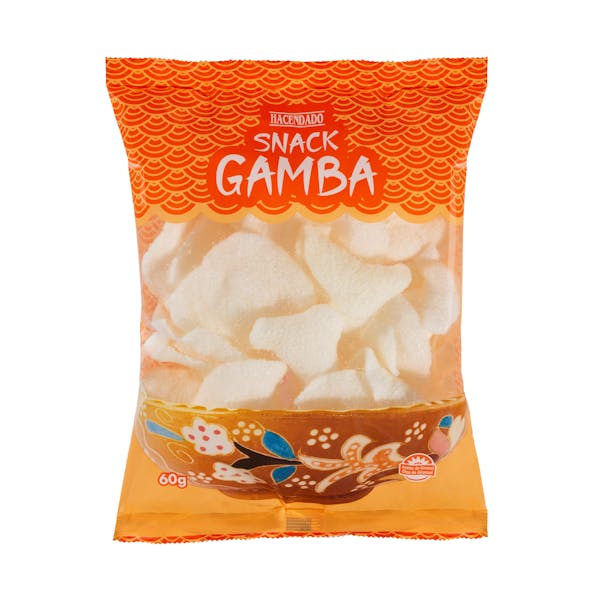 Snack de gamba Hacendado