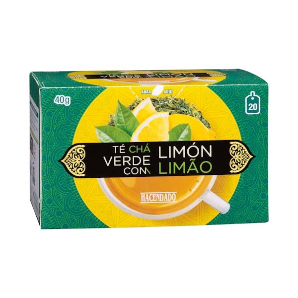 Té verde con limón Hacendado
