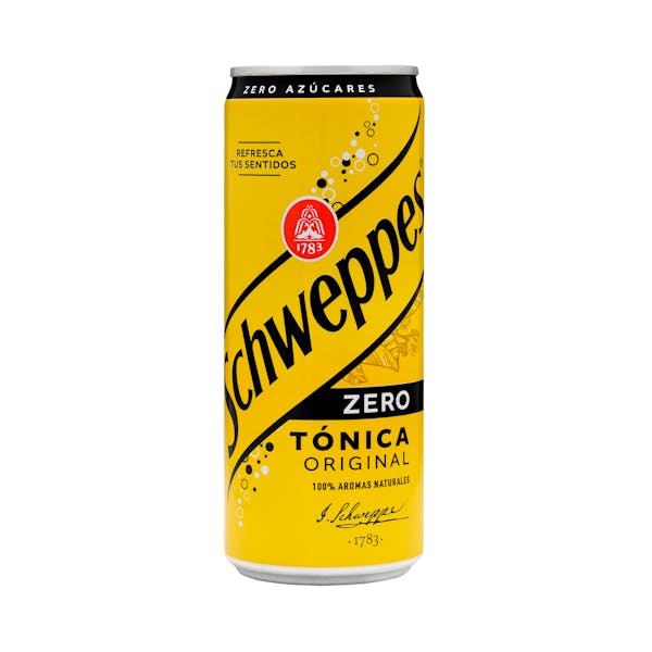 Tónica zero calorías Schweppes