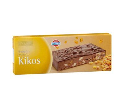 Turrón de chocolate Kikos Hacendado