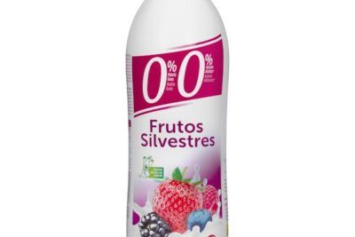 Yogur líquido desnatado Frutos Silvestres Hacendado 0% m.g 0% sin azúcares añadidos