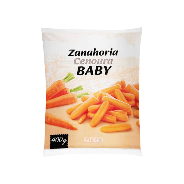 Zanahoria baby Hacendado ultracongelada